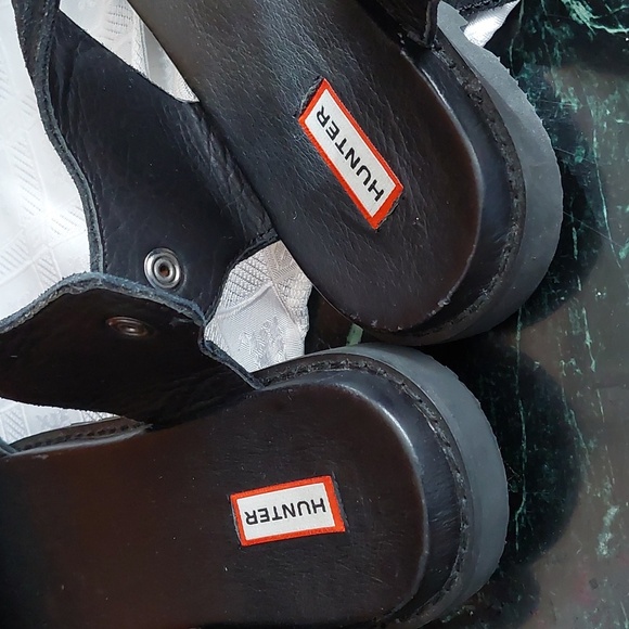 Hunter 1856 sandal black Size 9 - Picture 7 of 15